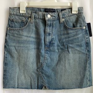 Lucky Brand Old Favorite Mini Denim Skirt